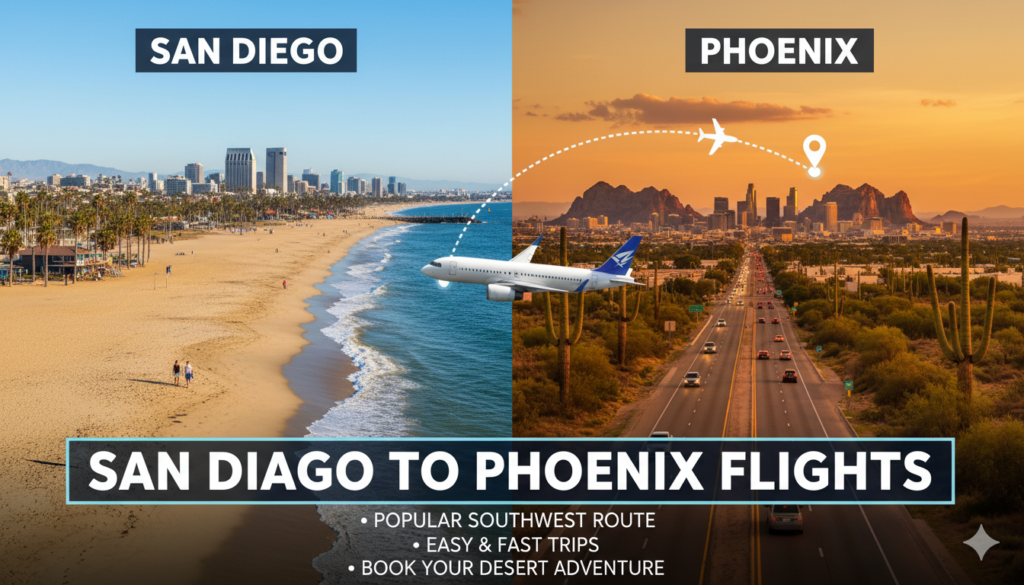San Diego to Phoenix Flights: Book Cheap Tickets & Top Travel Tips San Diego to Phoenix Flights