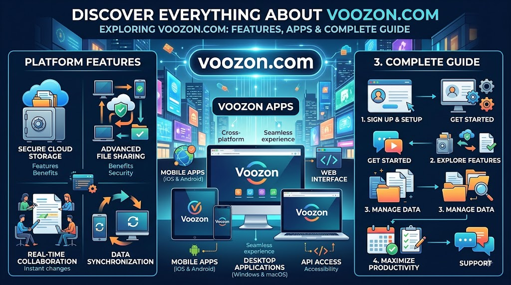 Discover Everything About voozon.com: Features, Apps & Guide voozon.com