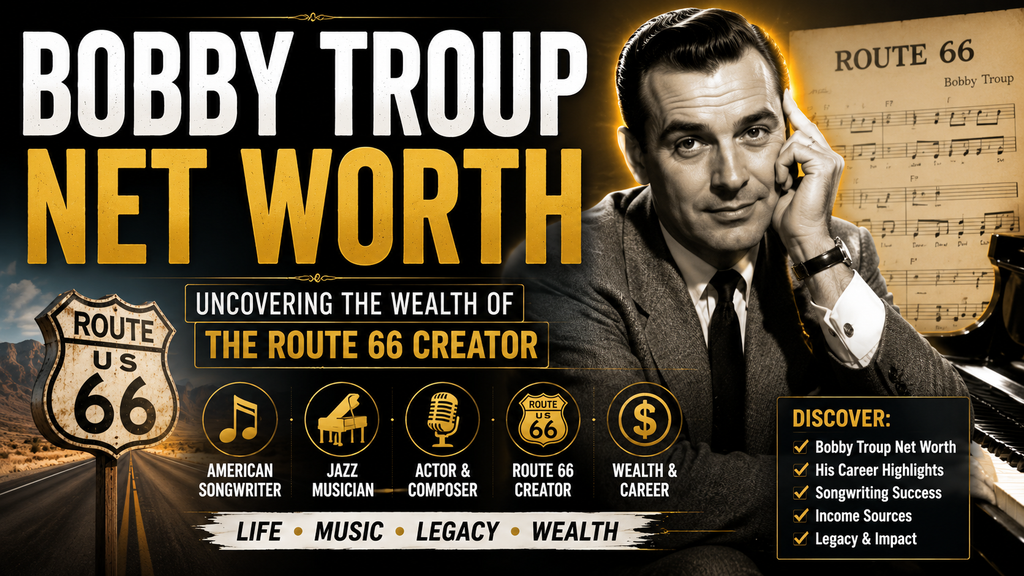 Bobby Troup Net Worth: Uncovering the Wealth of the Route 66 Creator Bobby Troup Net Worth