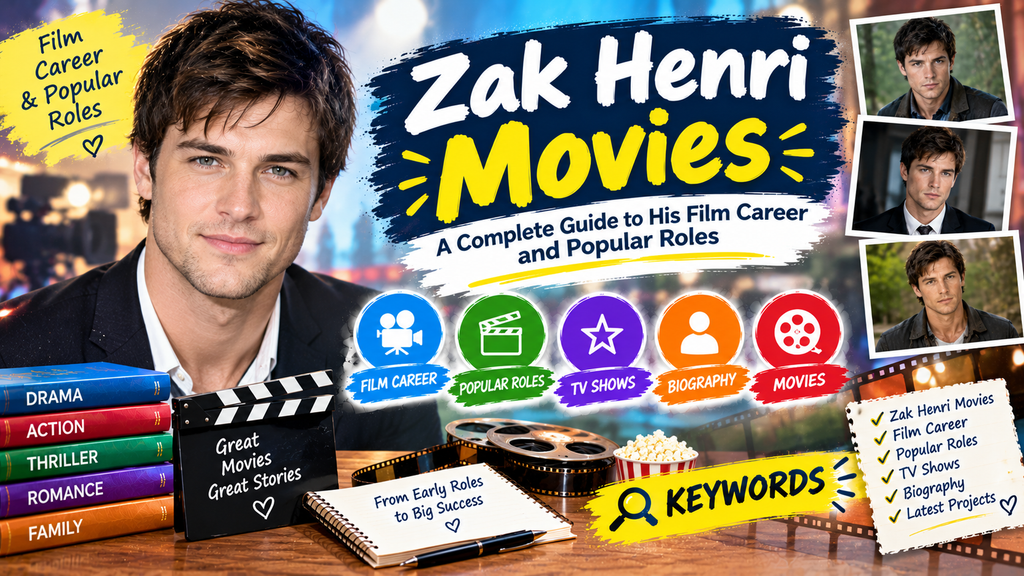 Zak Henri Movies: A Complete Guide to His Film Career and Popular Roles Zak Henri